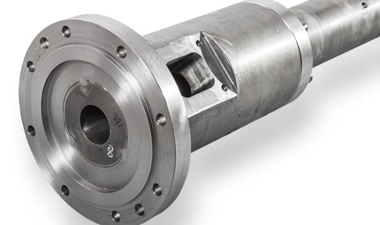 Bimetallic screw barrel for PVC PC PMMA