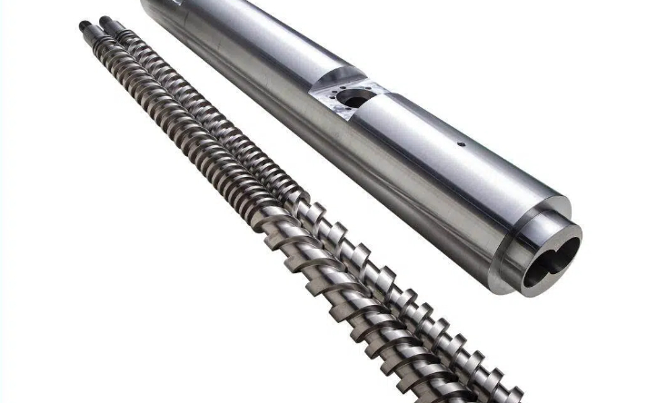 Battenfeld extruder parallel screw barrel