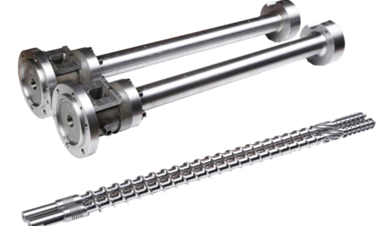 Screw barrrel for HIPS sheet