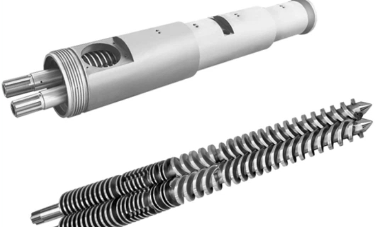 Screw barrel for UPVC