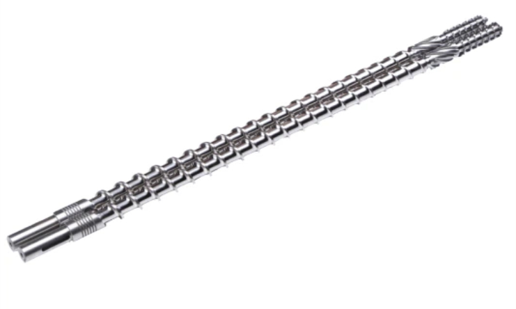 Screw barrel for LLDPE